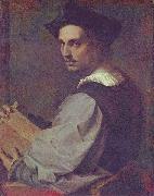 Andrea del Sarto Portrat eines jungen Mannes oil painting artist